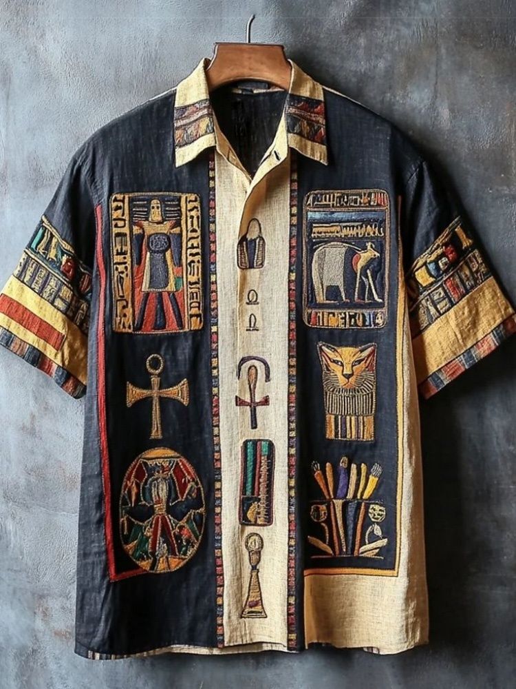 Luxor Camp Collar - KEMET shirts